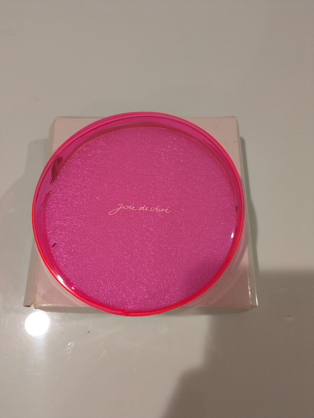5" Neon Pink Makeup Bag